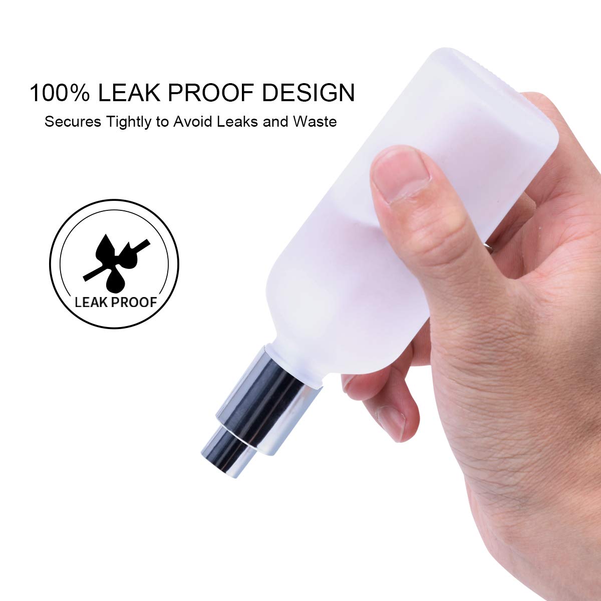 2-Pack 3.4oz Frosted Glass Spr – Misting Bottle Fine Bewertung und Preis