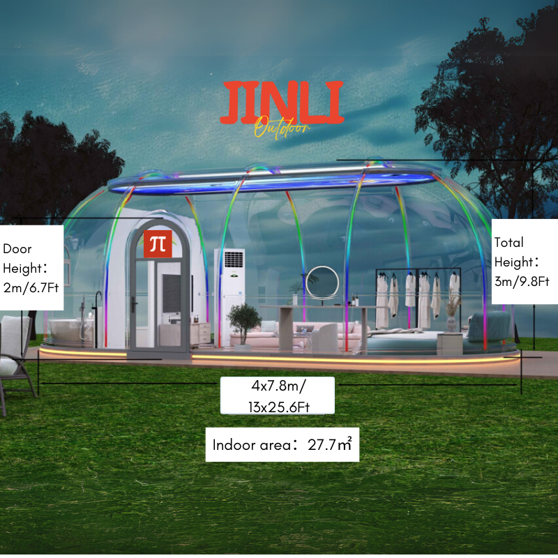 7.8-Meter Transparent Starry P – Plastic Dome Clear Bewertung und Preis