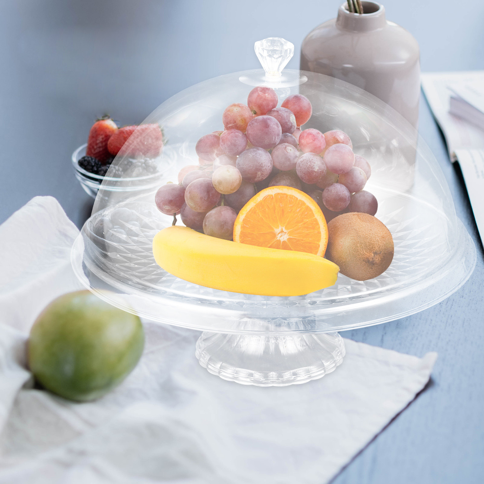 Clear Pet Cake Stand with Dome – Plastic Dome Clear Bewertung und Preis