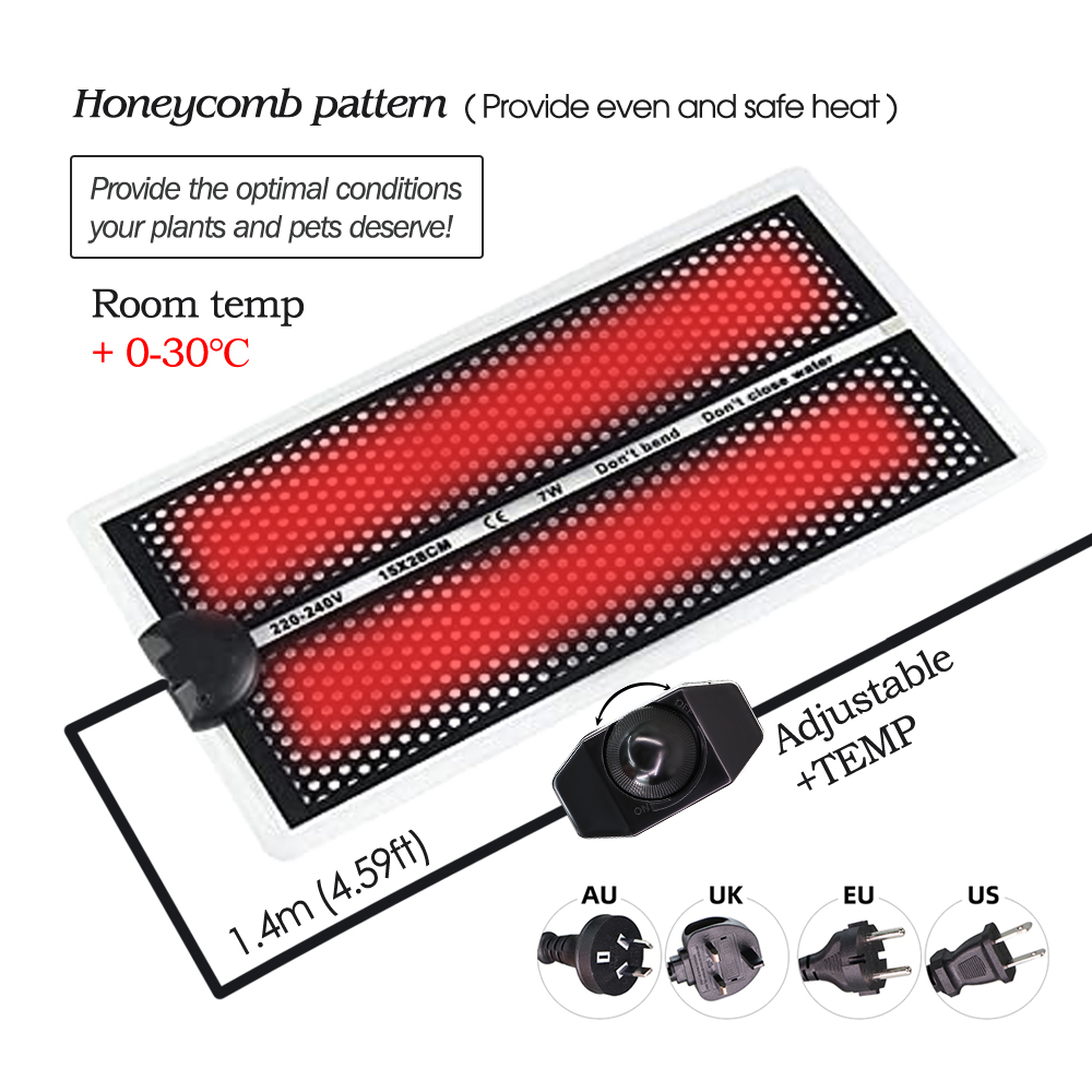 5/7/14/20W Seedlings Heating P – Heat Mat Seedling Bewertung und Preis