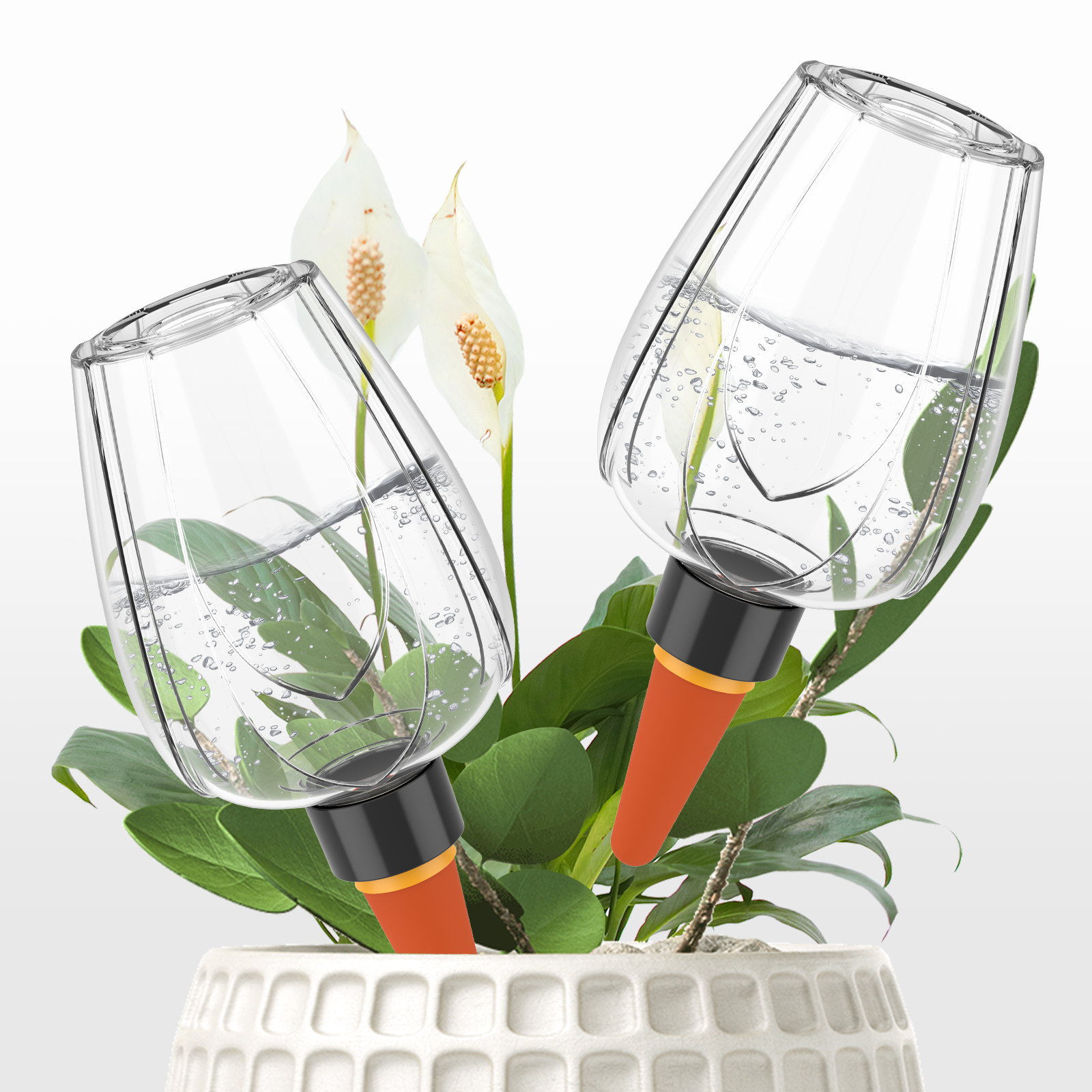 4Pcs Plant Watering Globe Clea – Self Watering Insert Bewertung und Preis