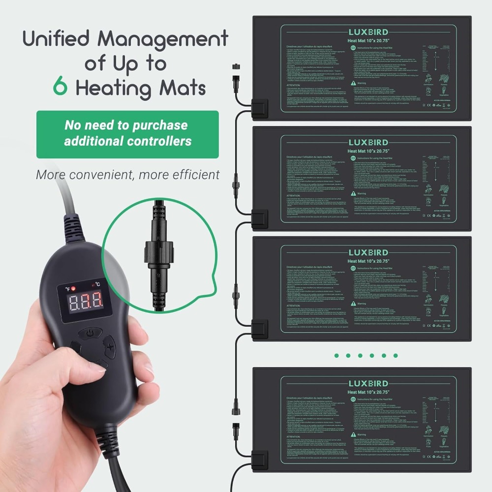 4 Pack Seedling Heat Mat with  – Heat Mat Seedling Bewertung und Preis