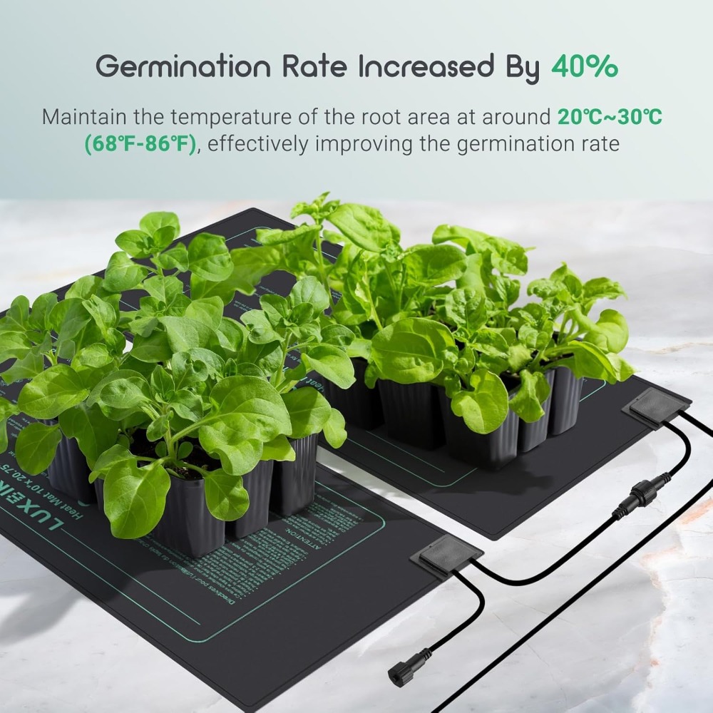 4 Pack Seedling Heat Mat with  – Heat Mat Seedling Bewertung und Preis