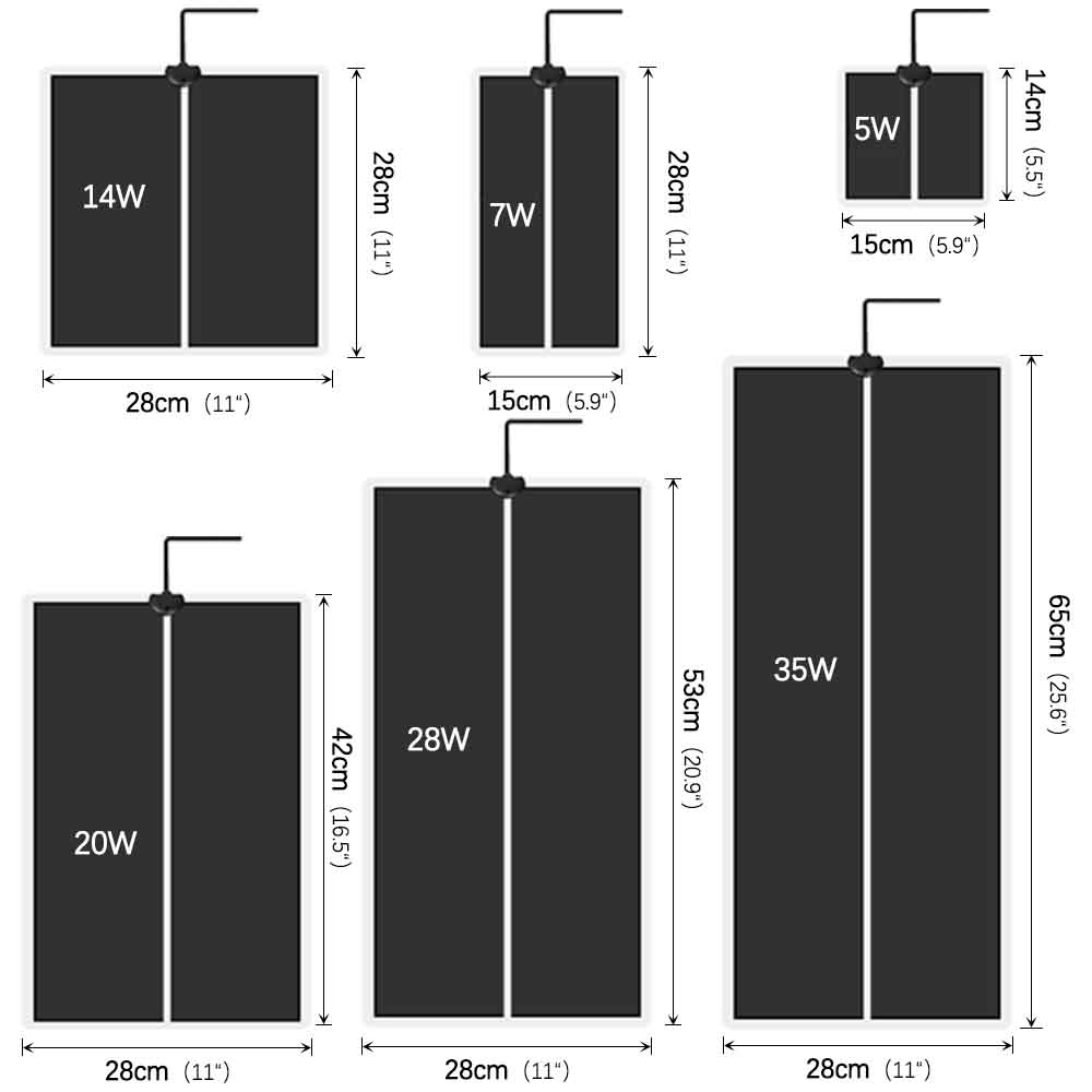 35W-5W Seeds Seedlings Plant H – Heat Mat Seedling Bewertung und Preis