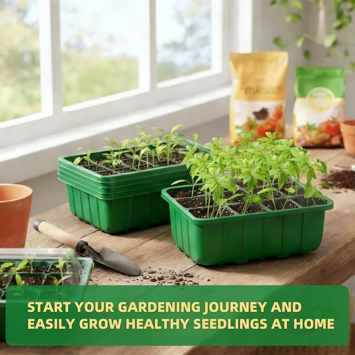 5-Pack Seed Starter Tray Kit w – Humidity Dome Kit Bewertung und Preis