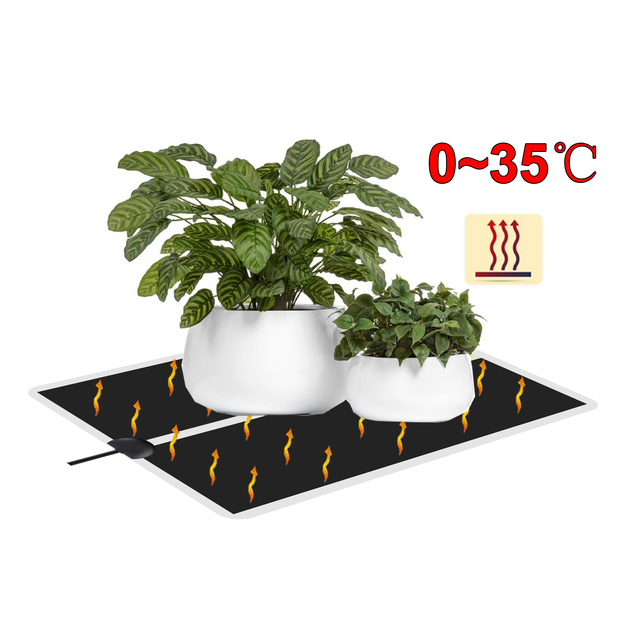 5~45W Seedling Heat Mat 220V~2 – Heat Mat Seedling Bewertung und Preis
