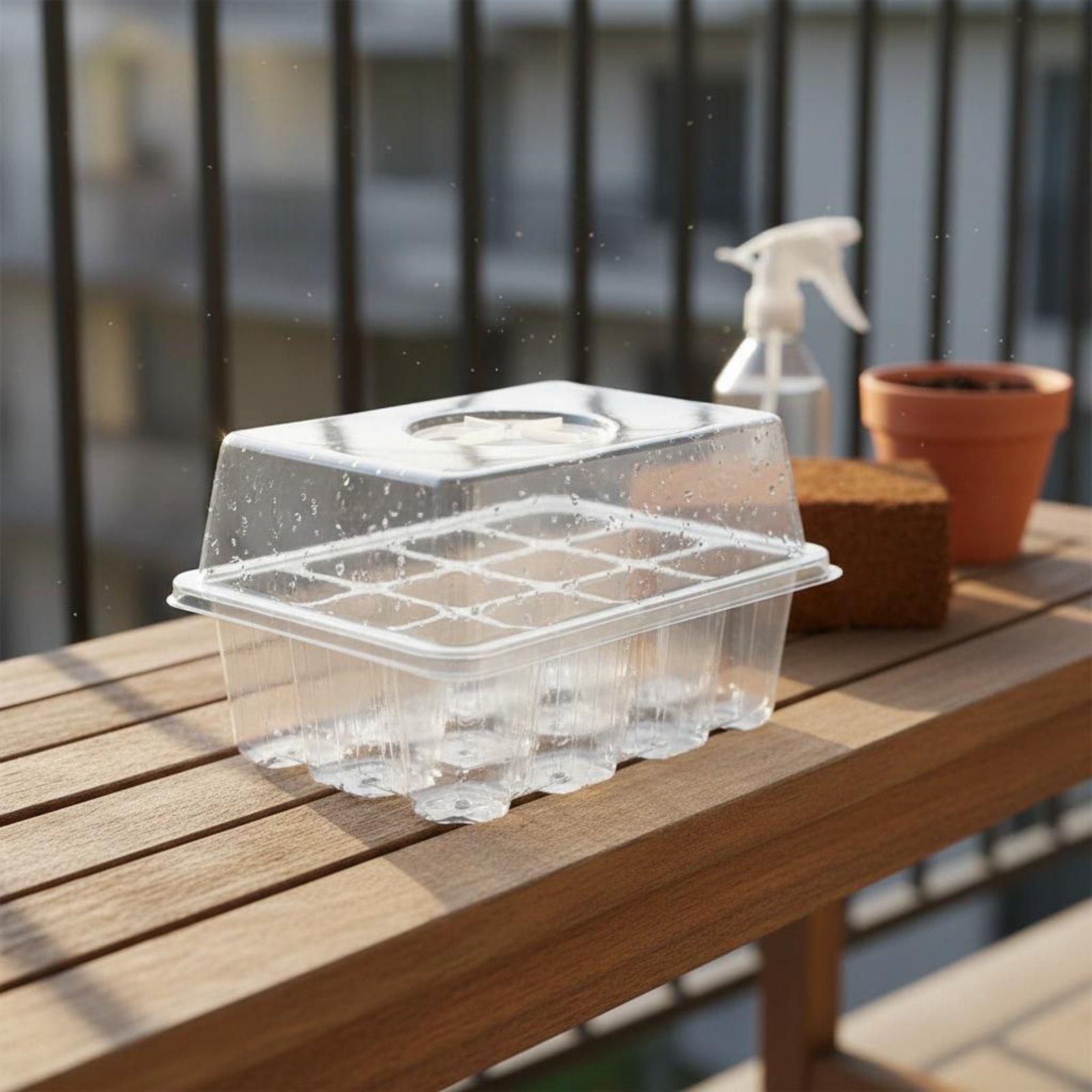 12 Compartment Germination Tra – Humidity Dome Kit Bewertung und Preis
