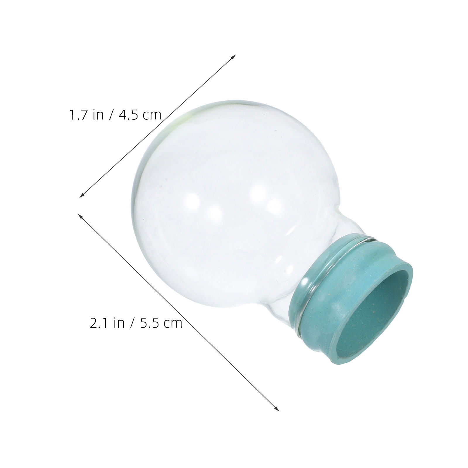 3Pcs Empty Snow Globe Glass Do – Plastic Dome Clear Bewertung und Preis
