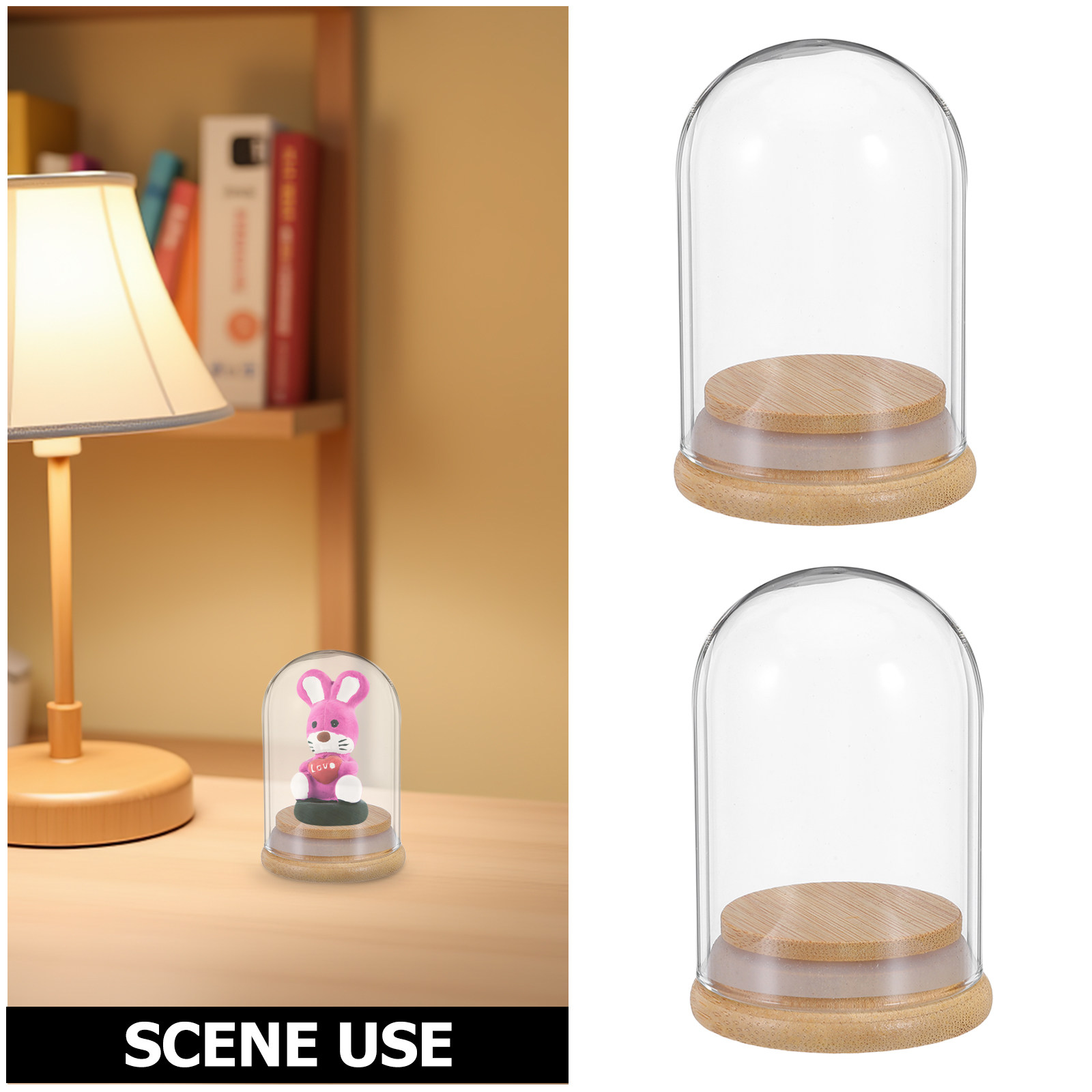 6Pcs Clear Glass Cloche Dome D – Plastic Dome Clear Bewertung und Preis
