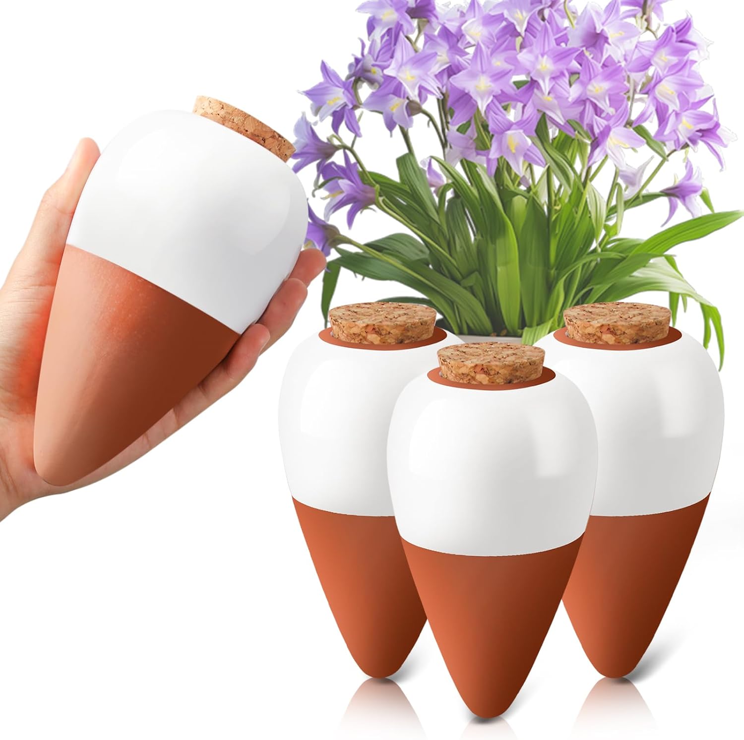 Terracotta Watering Spikes,Sel – Self Watering Insert Bewertung und Preis