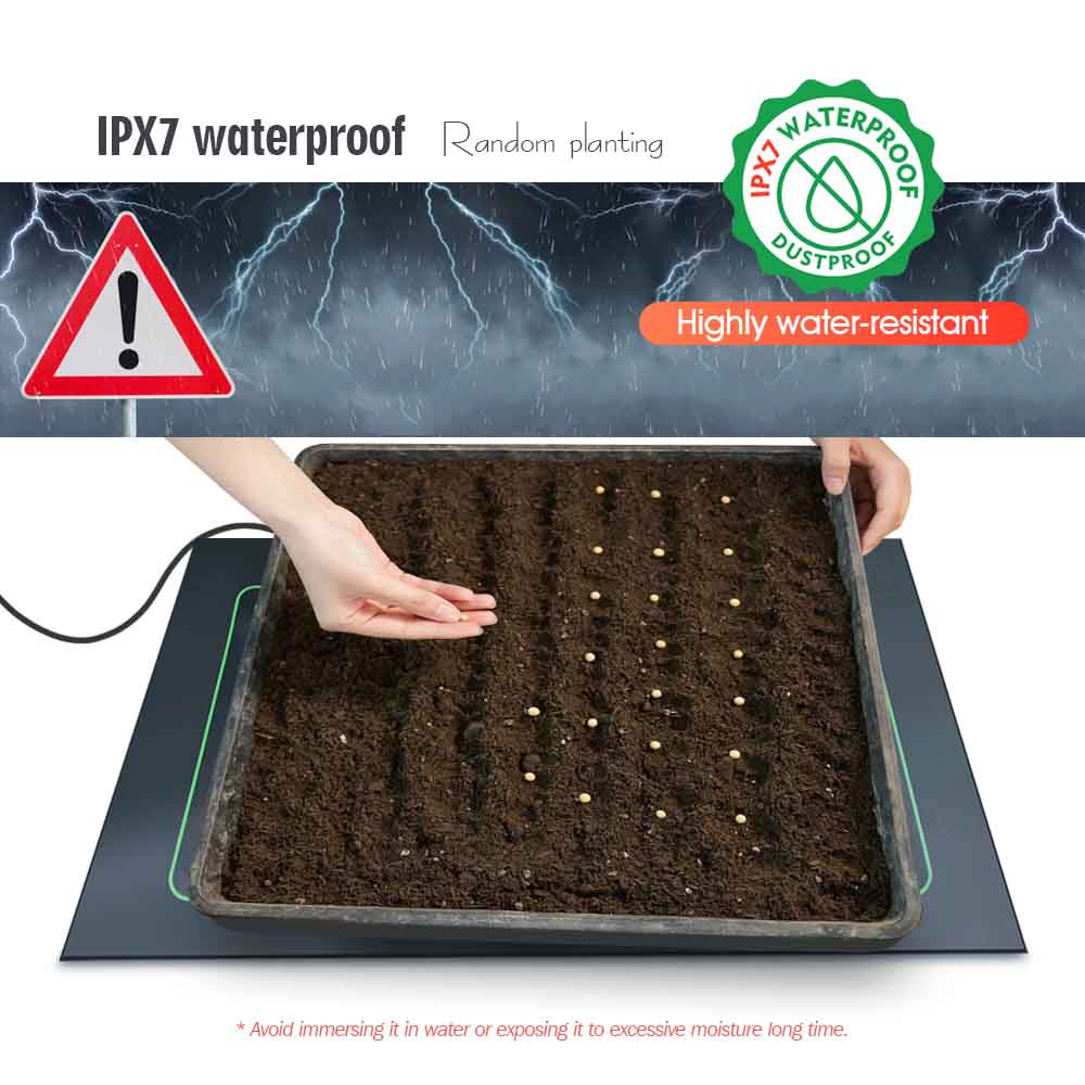 9-100W PVC Plants Heating Pad  – Heat Mat Seedling Bewertung und Preis