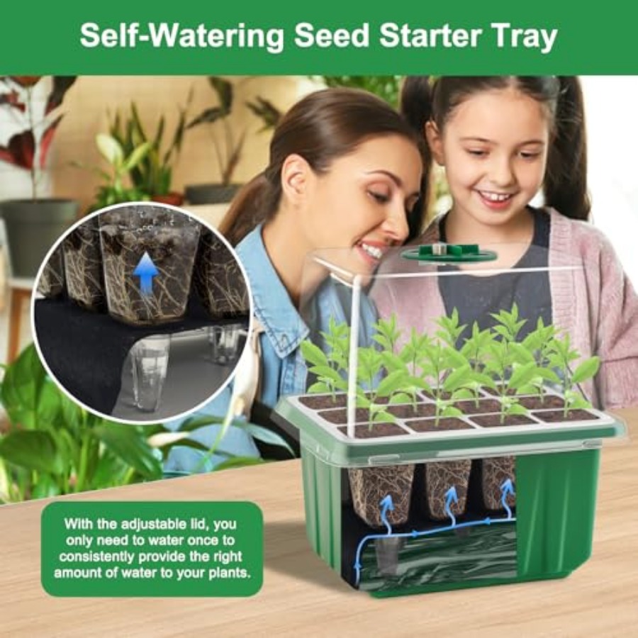 Seed Starter Tray with Light,  – Humidity Dome Kit Bewertung und Preis
