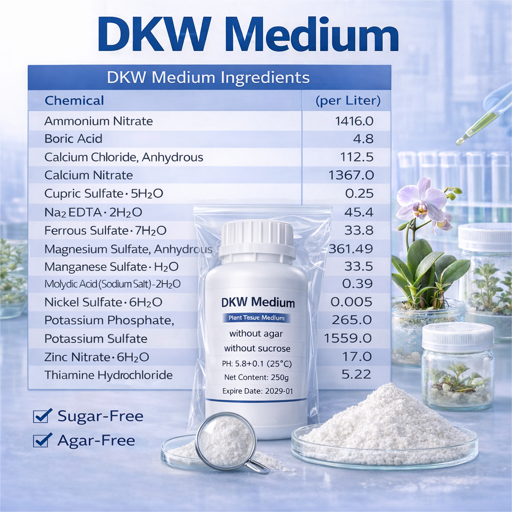 DKW Medium Plant Tissue Cultur – Agar Tissue Culture Bewertung und Preis