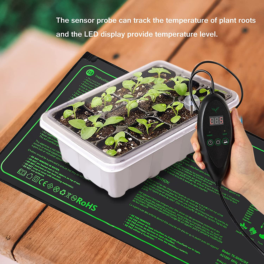3 Sizes Upgrade Seedling Heat  – Heat Mat Seedling Bewertung und Preis