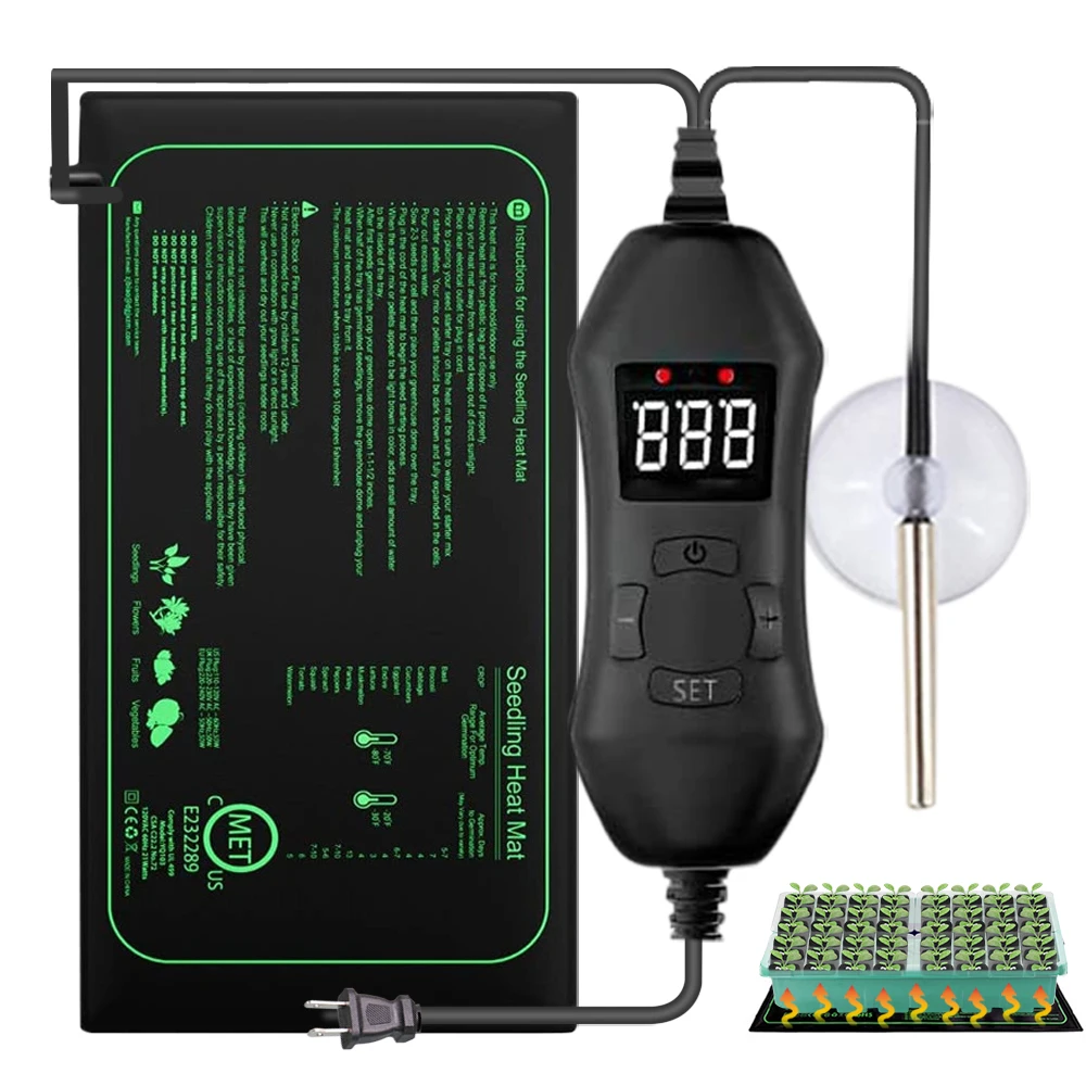 50W EU-US/UK/AU Adjustable The – Heat Mat Seedling Bewertung und Preis