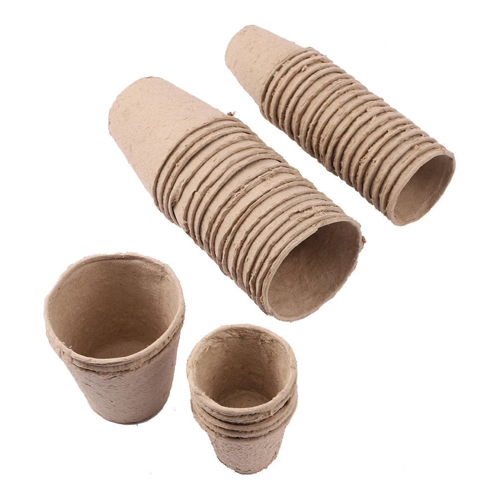 20pcs 6.2cm Environmental prot – Peat Pellet Tray Bewertung und Preis