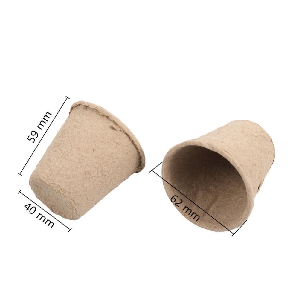 20pcs 6.2cm Environmental prot – Peat Pellet Tray Bewertung und Preis