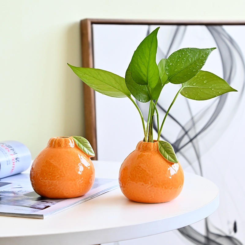 Orange Fruit Shaped Flower Vas – Propagation Station Vase Bewertung und Preis
